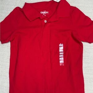 OshKosh B'gosh Vibrant Red Kids Polo